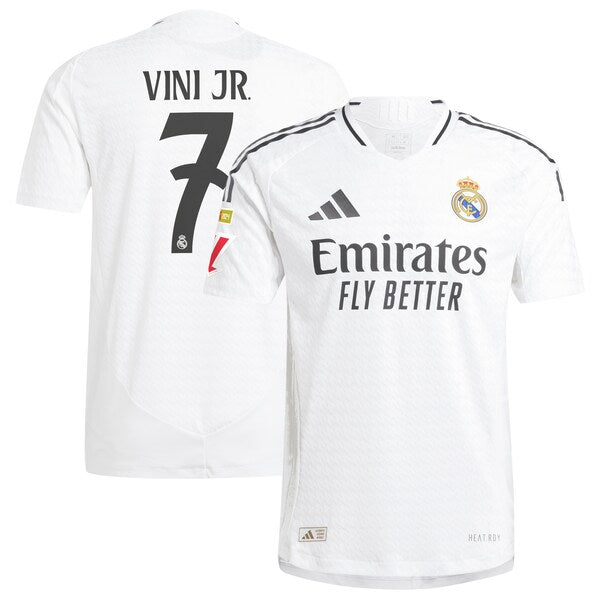 Vini Jr. Los Merengues adidas 2024/25 Home Authentic Player Jersey - White