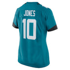 Mac Jones Jacksonville Jaguars Nike Women's Team Game Jersey -  Teal