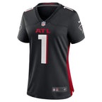 Number 1 Bride Atlanta Falcons Nike Women's Game Jersey - Black