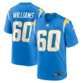 Bucky Williams Los Angeles Chargers Nike Team Game Jersey -  Powder Blue