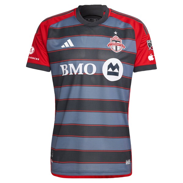 Toronto FC adidas 2024 Club Kit Authentic Jersey - Gray