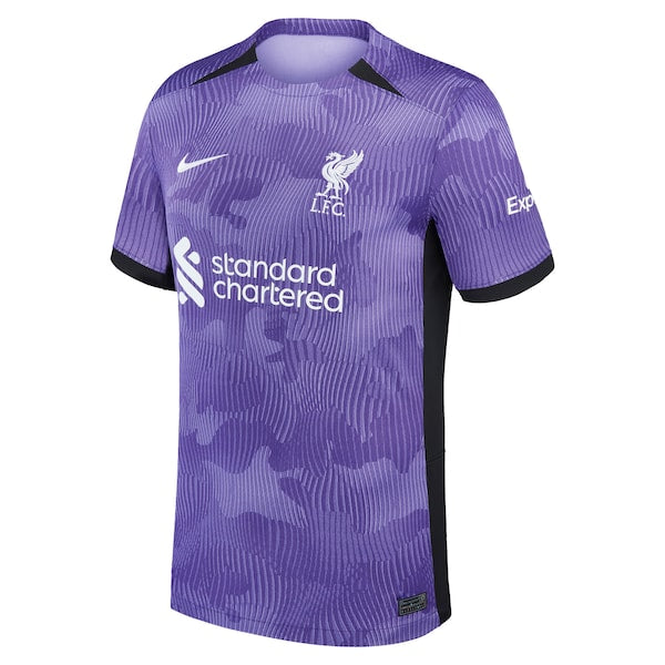 Liverpool Nike Youth 2023/24 Third Stadium Replica Jersey - Purple