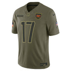 Terry McLaurin Washington Commanders Nike 2025 Salute to Service Limited Jersey - Olive