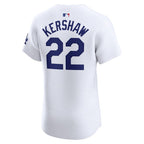 Clayton Kershaw Los Angeles Dodgers Nike Home Elite Player Jersey - White
