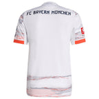 Bayern Munich adidas 2025/26 Away Authentic Jersey - White/Red