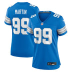 Brodric Martin Detroit Lions Nike Women's Team Game Jersey -  Blue