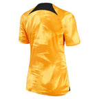 Netherlands National Team Nike Women's 2022/23 Home Breathe Stadium Replica Blank Jersey - Orange
