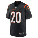 DJ Turner Cincinnati Bengals Nike Team Game Jersey -  Black