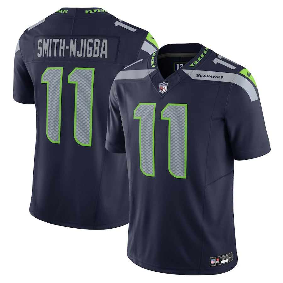 Jaxon Smith-Njigba Seattle Seahawks Nike Alternate Vapor F.U.S.E. Limited Jersey - Royal/Navy