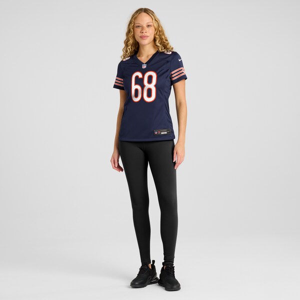 Doug Kramer Jr. Chicago Bears Nike Women's  Game Jersey -  Navy