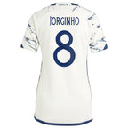 Jorginho Italy National Team adidas Women's 2023 Away Replica Jersey - White