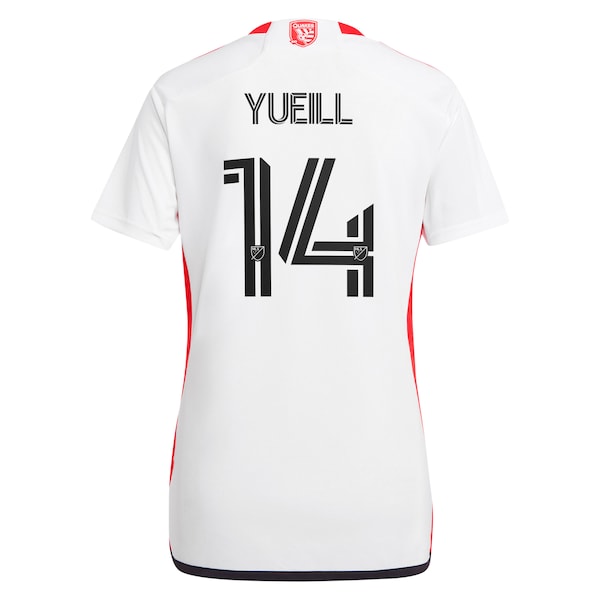 Jackson Yueill San Jose Earthquakes adidas Women's 2024 The 50 Kit Replica Player Jersey - White