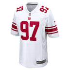 Dexter Lawrence II New York Giants Nike Game Player Jersey - White/Royal