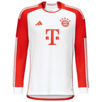 Alphonso Davies Bayern Munich adidas 2023/24 Home Replica Long Sleeve Jersey - White