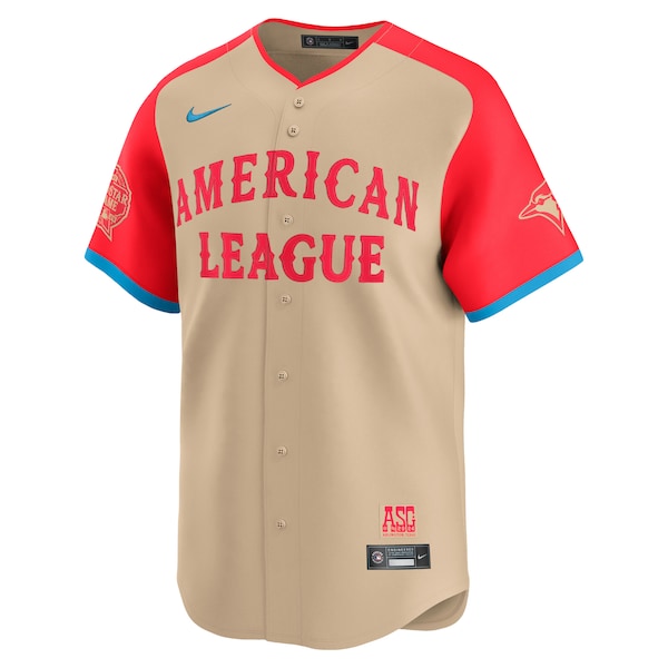 Vladimir Guerrero Jr. American League Nike 2024 MLB All-Star Game Limited Player Jersey - Cream