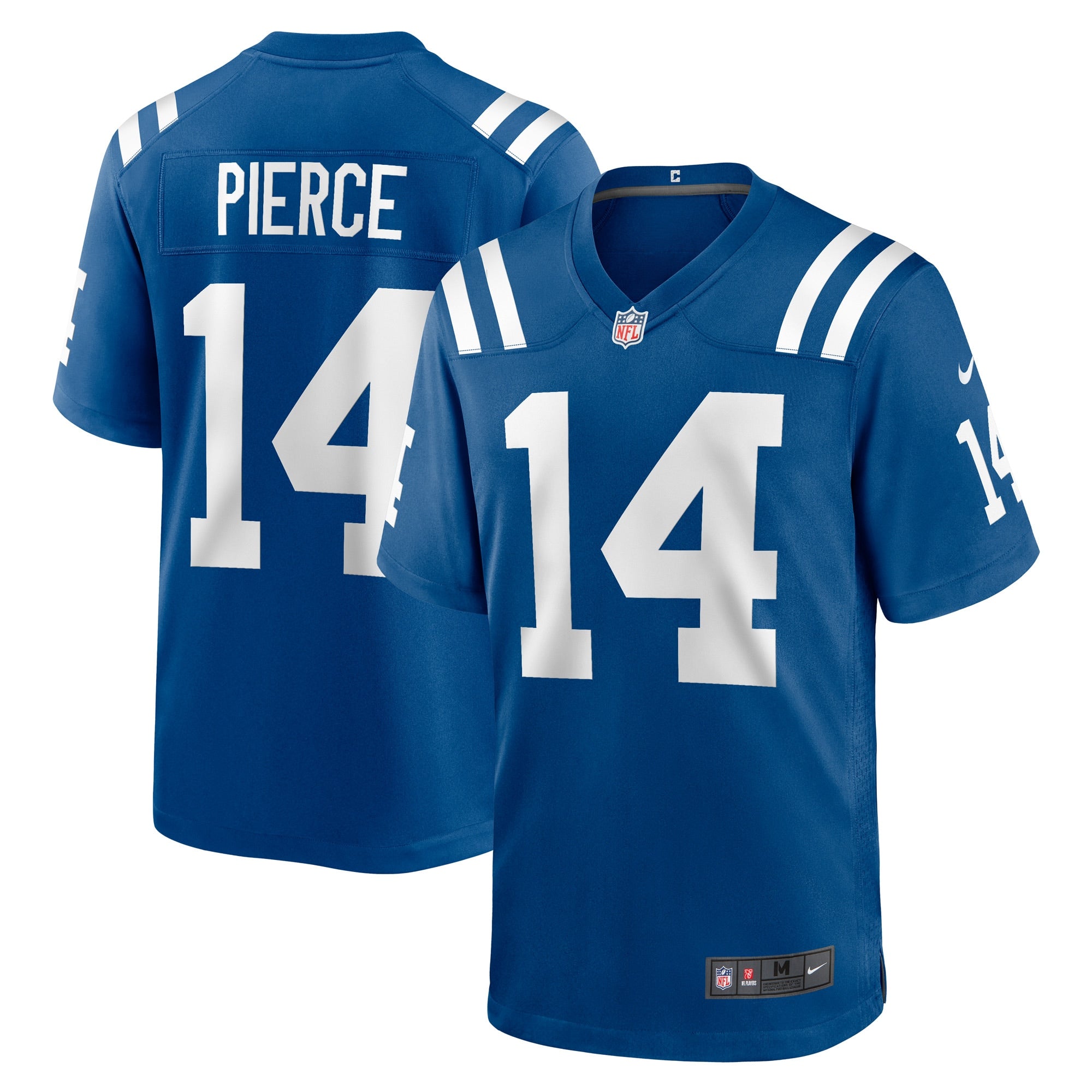Alec Pierce Indianapolis Colts Nike Away Game Player Jersey - White/Blue/Royal
