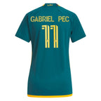Gabriel Pec LA Galaxy adidas Women's 2024 LA Kit Replica Player Jersey - Green