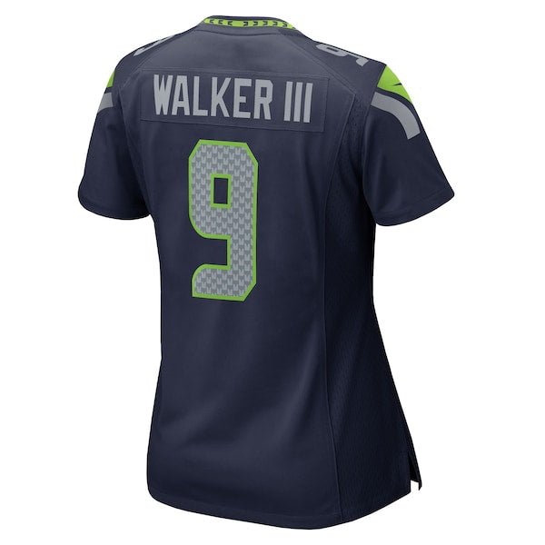 Kenneth Walker III Seattle Seahawks Nike Women's Team Game Jersey -  College Navy/Neon Green