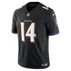 Kyle Hamilton Baltimore Ravens Nike Alternate  Vapor F.U.S.E. Limited Jersey - Black/Purple