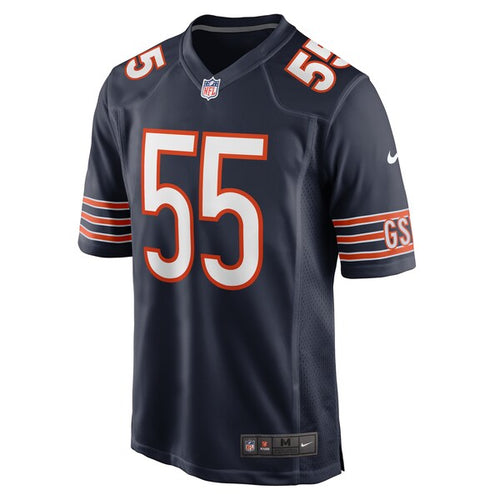 Khalid Kareem Chicago Bears Nike Team Game Jersey -  Navy