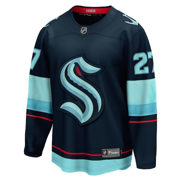 Mason Marchment Seattle Kraken  Home Breakaway Jersey - Deep Sea Blue