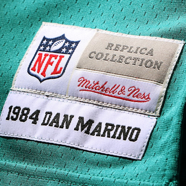 Dan Marino Miami Dolphins 1984 Retired Player Legacy Replica Jersey - Aqua