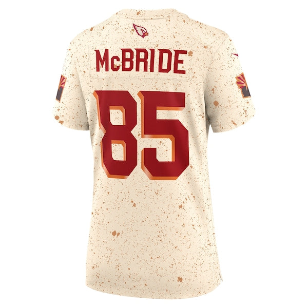 Trey McBride Arizona Cardinals Nike Women's 2025 Rivalries Collection Game Jersey - Natural