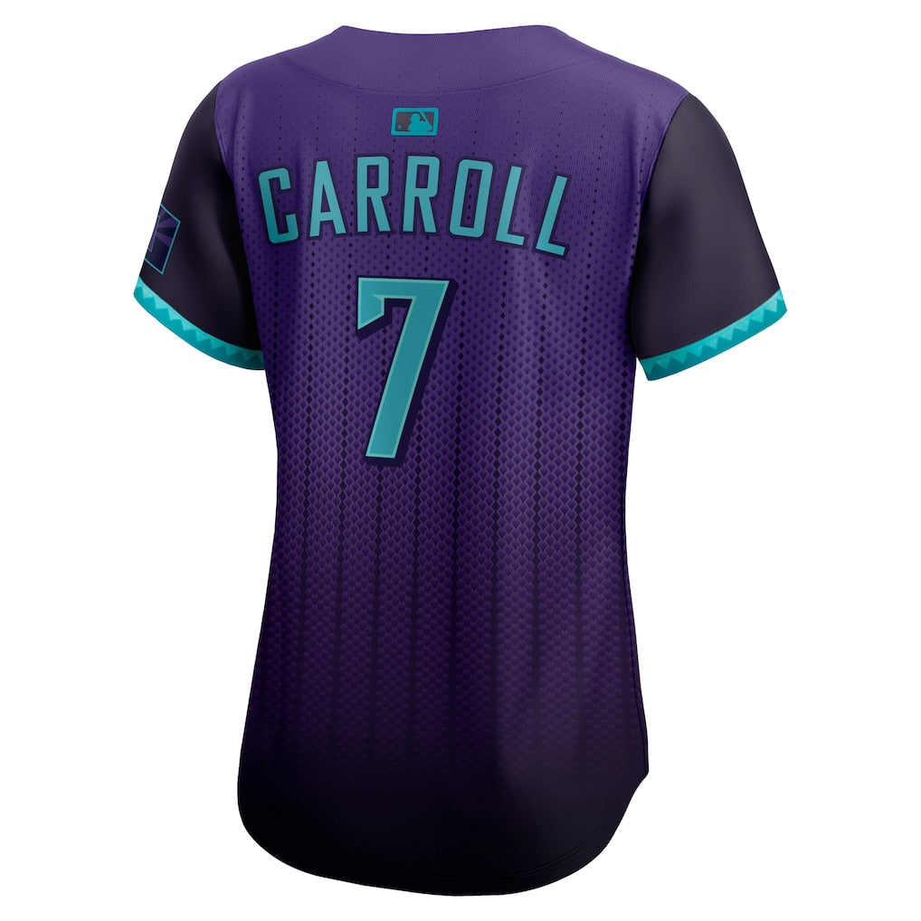 Corbin Carroll Arizona Diamondbacks Nike Women's 2025 City Connect Limited Player Jersey - Purple
