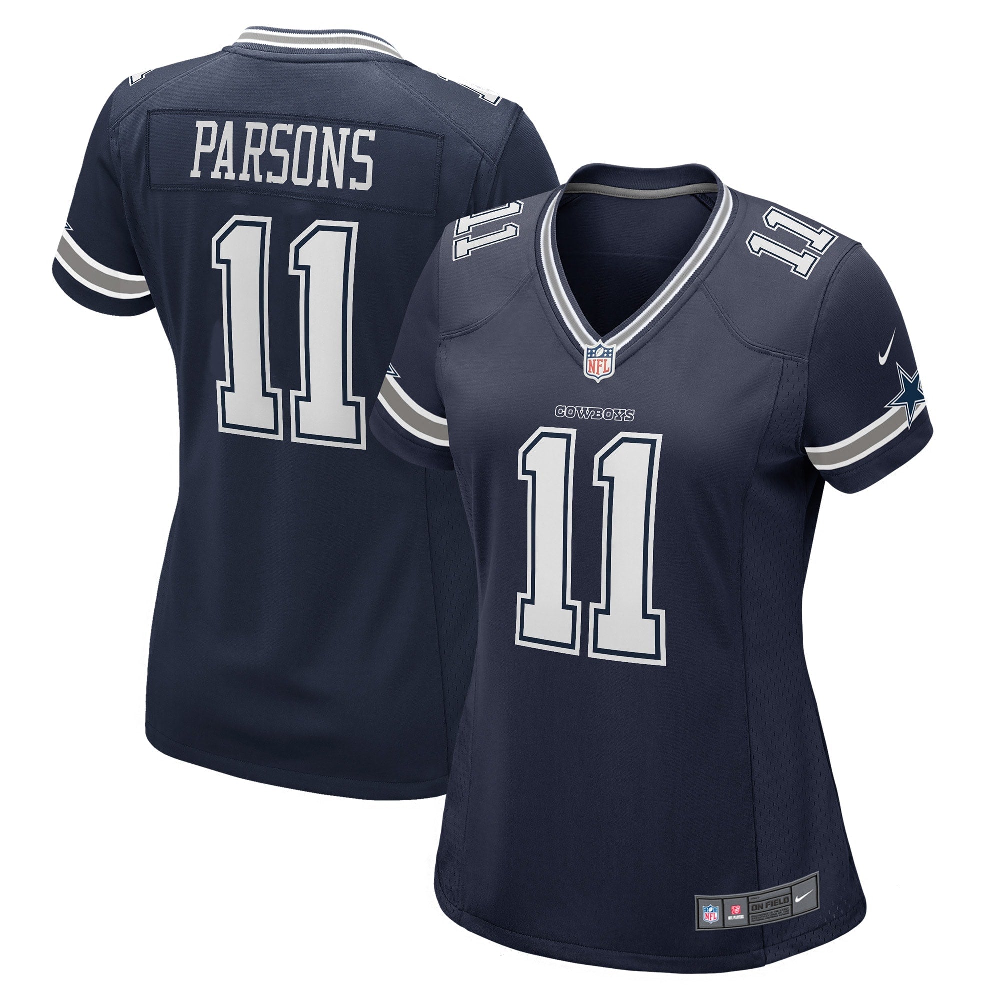 Micah Parsons Dallas Cowboys Nike Women's Game Player Jersey - White/Navy