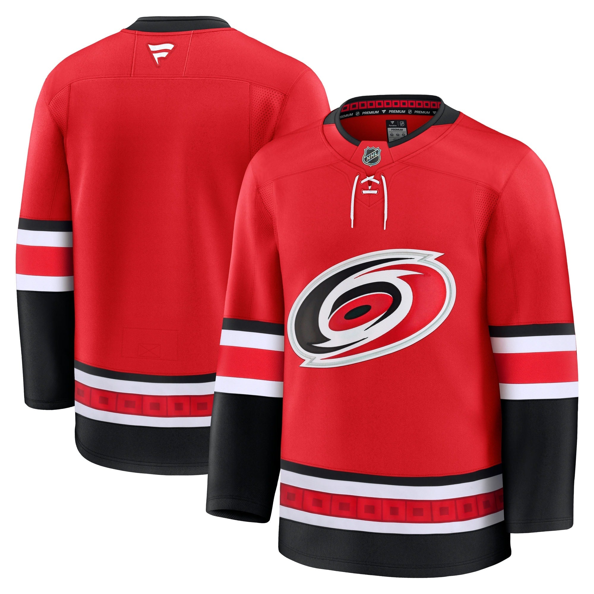 Carolina Hurricanes  Throwback Premium Jersey - White/Red/Black