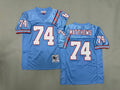 Bruce Matthews Houston Oilers Authentic Throwback Retired Player Jersey