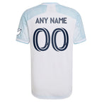 Chicago Fire adidas 2022 Lakefront Kit Authentic Custom Jersey - White