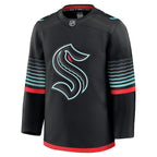 Seattle Kraken  Alternate Premium Jersey - Black/White/Navy