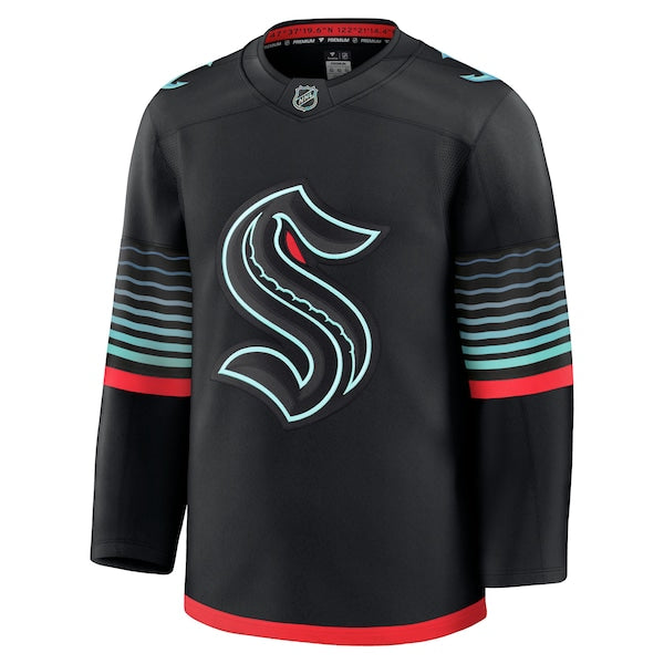 Seattle Kraken  Alternate Premium Jersey - Black/White/Navy