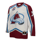 Patrick Roy Colorado Avalanche  2000/01 Blue Line Player Jersey - White