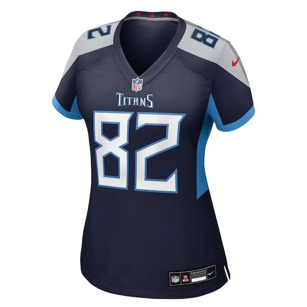 Stanley Morgan Tennessee Titans Nike Women's Team Game Jersey -  Navy