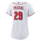 TJ Friedl Cincinnati Reds Nike Women's Home Replica Jersey - White