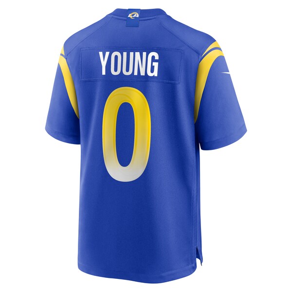 Byron Young Los Angeles Rams Nike Home Game Jersey - Royal/White