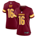 Matt Gay Washington Commanders Nike Women's Team Game Jersey -  Burgundy