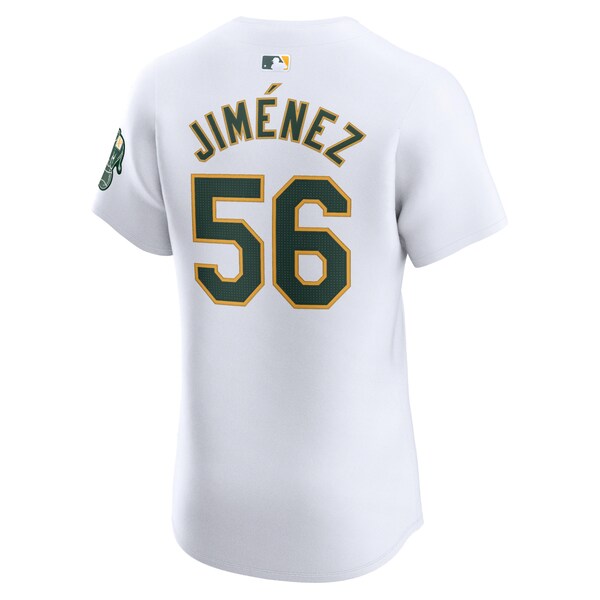Dany Jimenez Oakland Athletics Nike Home Elite Player Jersey - White