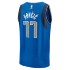 Luka Dončić Dallas Mavericks  Fast Break Replica Player Jersey - Icon Edition - Blue