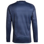 Los Merengues adidas 2025/26 Home Long Sleeve Replica Jersey - Blue/White