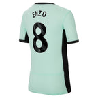 Enzo Fernández Chelsea Nike Youth 2023/24 Third Stadium Replica Player Jersey - Mint