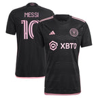 Lionel Messi Inter Miami CF adidas 2024 La Noche Replica Jersey - Black/Pink