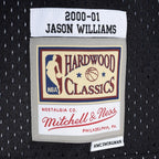 Jason Williams Sacramento Kings Hardwood Classics 2000/01 Split Swingman Jersey - Purple/Black