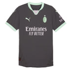 Christian Pulisic AC Milan Puma 2024/25 Third Authentic Player Jersey - Charcoal