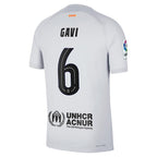 Gavi Barcelona Nike 2022/23 Third Vapor Match Authentic Player Jersey - Gray