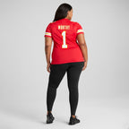 Xavier Worthy Kansas City Chiefs Nike Women's  Game Jersey -  Red