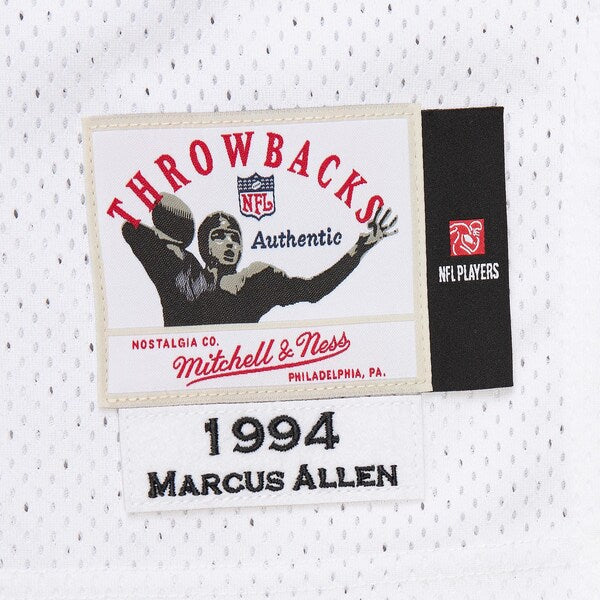Marcus Allen Kansas City Chiefs 1994  Authentic Throwback Retired Player Jersey - White