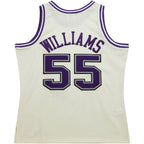 Jason Williams Sacramento Kings  Chainstitch Swingman Jersey - Cream